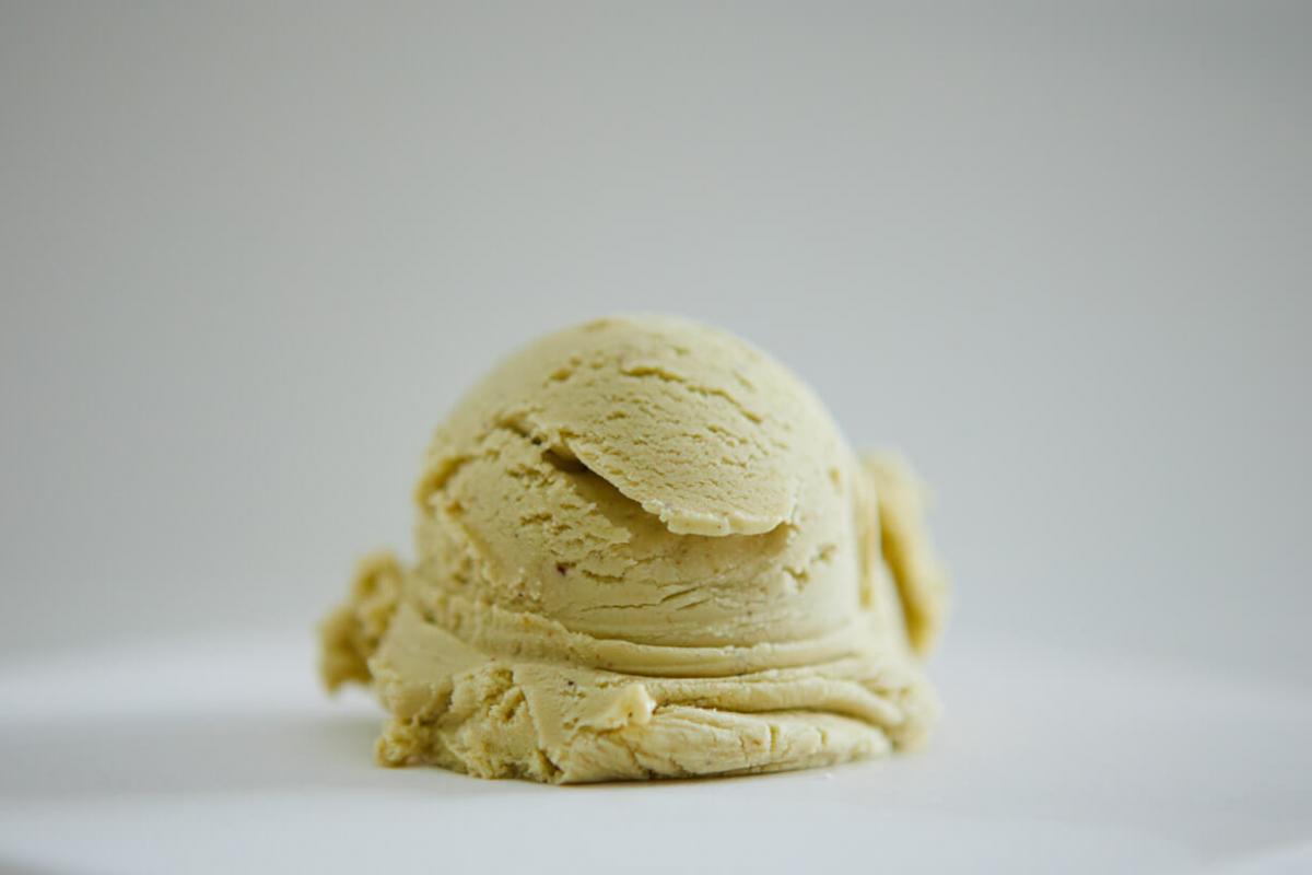 Ice cream pistachio
